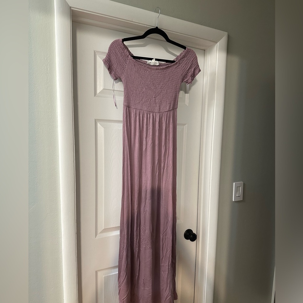 Long Lightweight Dress. Size Small. Brand is Pink Rose. Purchased at Dry Goods